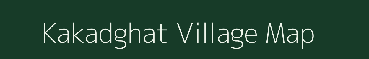 Kakadghat village map in Maharashtra