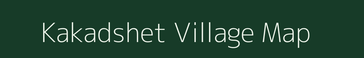 Kakadshet village map in Maharashtra