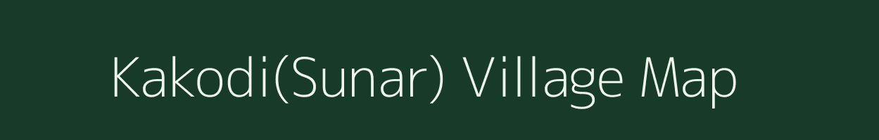 Kakodi(Sunar) village map in Madhya Pradesh