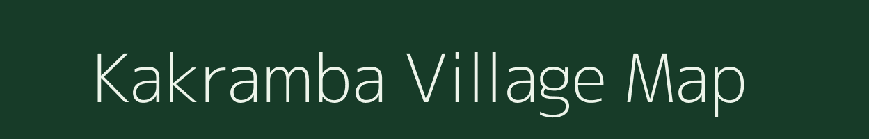 Kakramba village map in Maharashtra