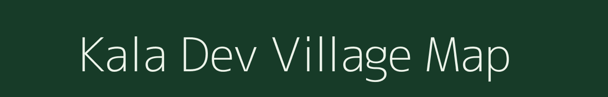 Kala Dev village map in Madhya Pradesh