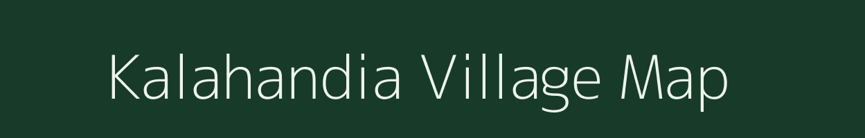 Kalahandia village map in Odisha