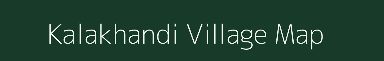 Kalakhandi village map in Odisha