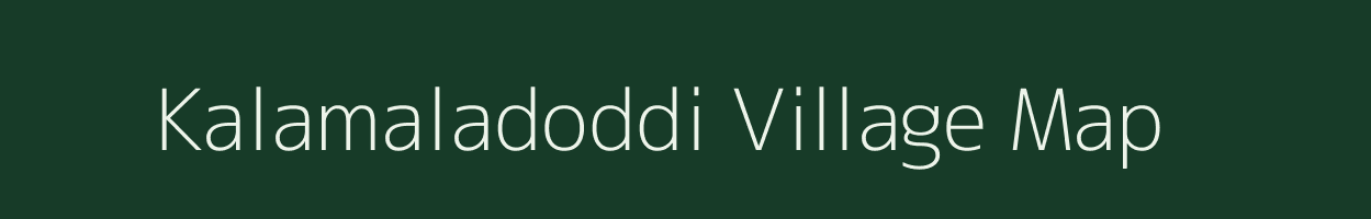 Kalamaladoddi village map in Andhra Pradesh