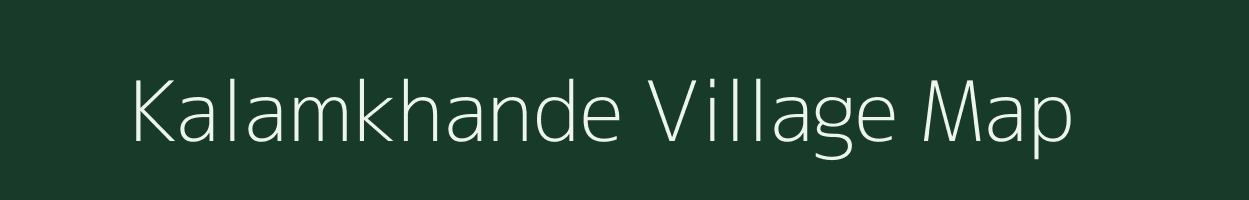 Kalamkhande village map in Maharashtra