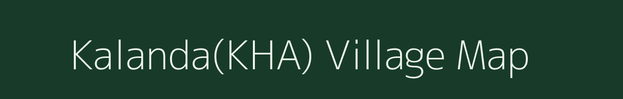 Kalanda(KHA) village map in Odisha