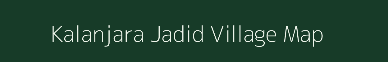 Kalanjara Jadid village map in Uttarakhand