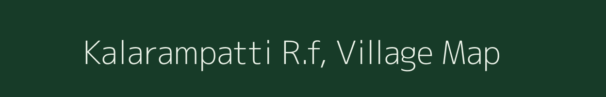Kalarampatti R.f, village map in Tamil Nadu