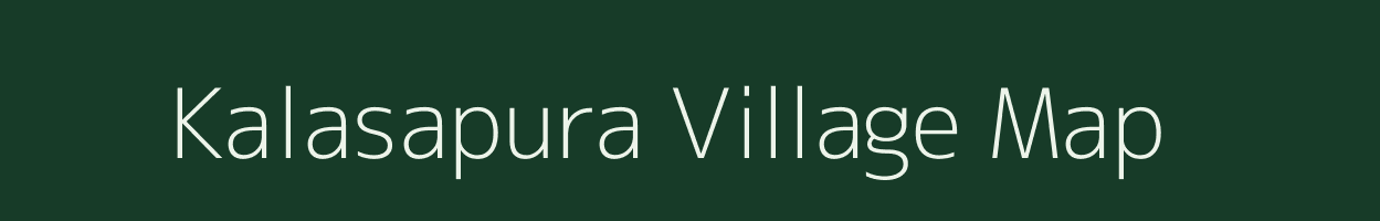 Kalasapura village map in Karnataka