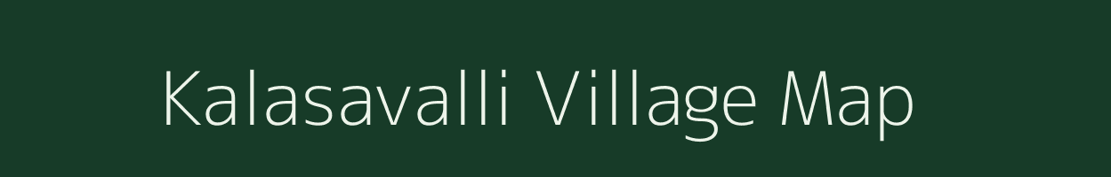 Kalasavalli village map in Karnataka