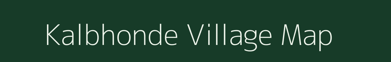 Kalbhonde village map in Maharashtra