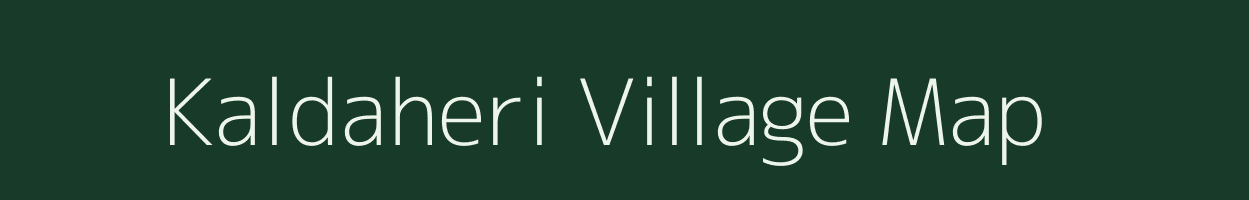 Kaldaheri village map in Rajasthan