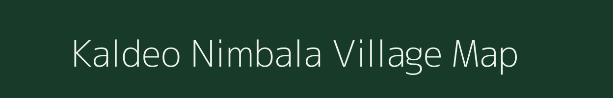 Kaldeo Nimbala village map in Maharashtra
