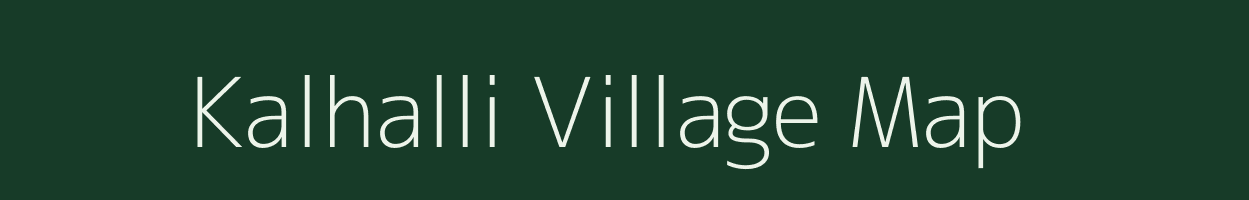 Kalhalli village map in Karnataka