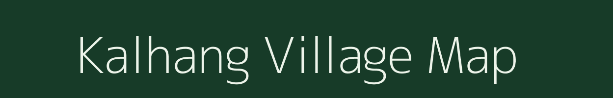 Kalhang village map in Manipur