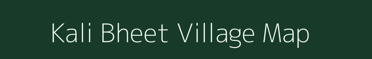 Kali Bheet village map in Rajasthan