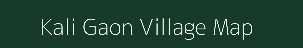 Kali Gaon village map in Uttarakhand