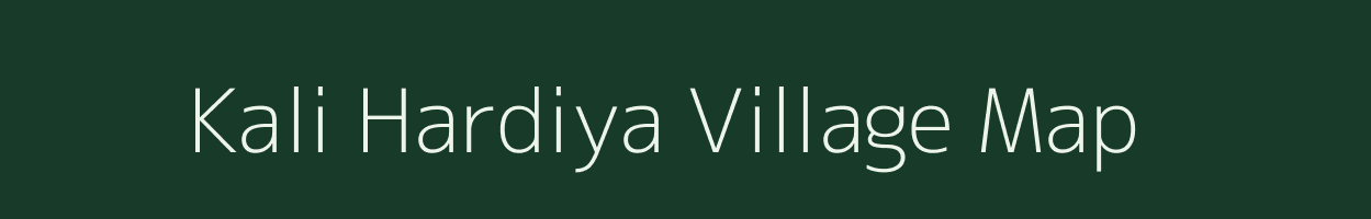 Kali Hardiya village map in Rajasthan