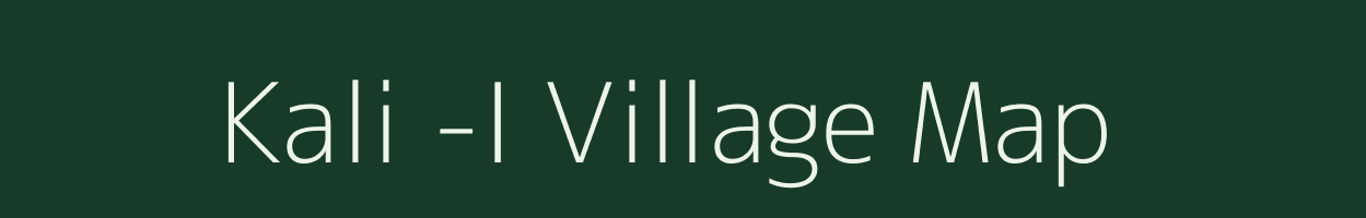 Kali -I village map in Tamil Nadu