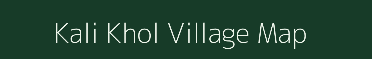 Kali Khol village map in Rajasthan