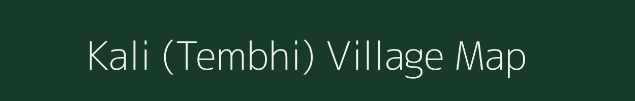 Kali (Tembhi) village map in Maharashtra