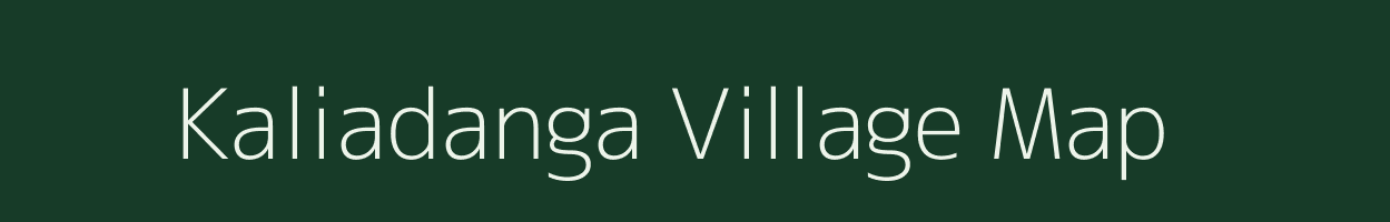 Kaliadanga village map in West Bengal