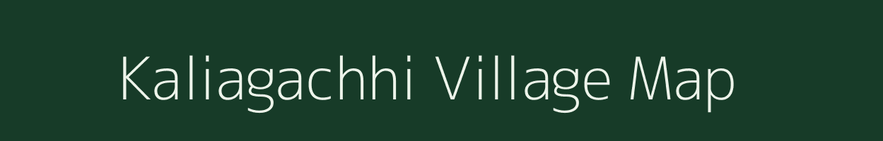 Kaliagachhi village map in West Bengal