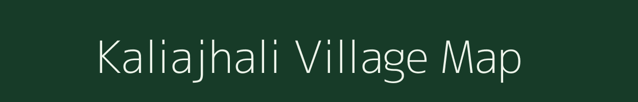 Kaliajhali village map in Odisha
