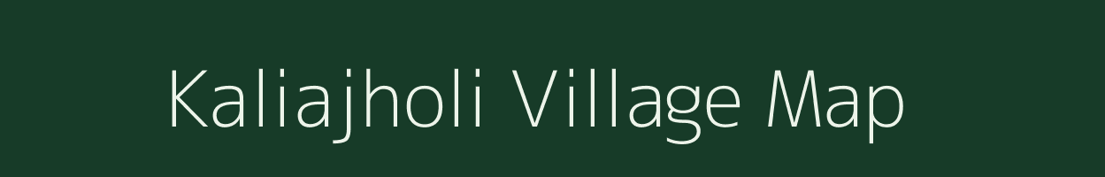 Kaliajholi village map in Odisha