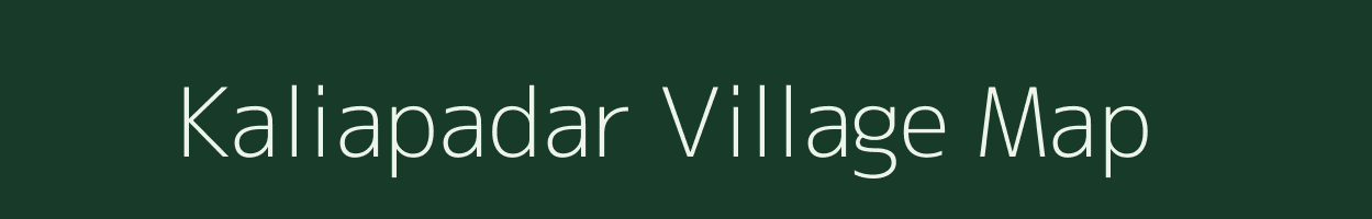 Kaliapadar village map in Odisha