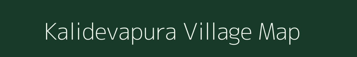 Kalidevapura village map in Karnataka