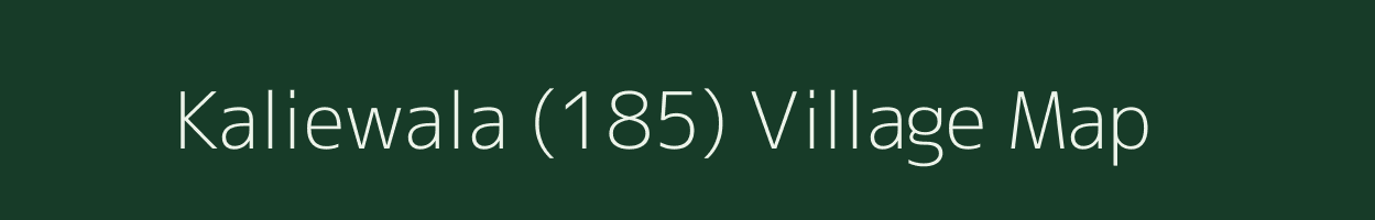 Kaliewala (185) village map in Punjab