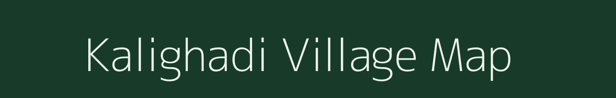 Kalighadi village map in Odisha