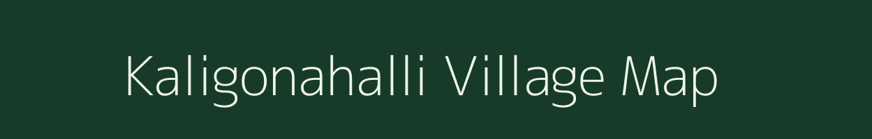 Kaligonahalli village map in Karnataka