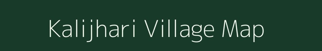 Kalijhari village map in Odisha