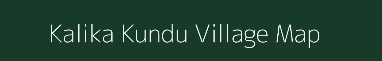 Kalika Kundu village map in West Bengal