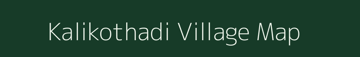 Kalikothadi village map in Madhya Pradesh