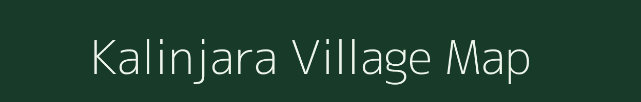 Kalinjara village map in Uttar Pradesh