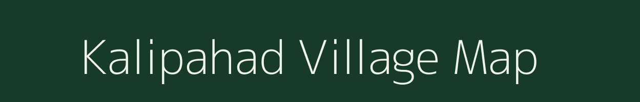 Kalipahad village map in Madhya Pradesh