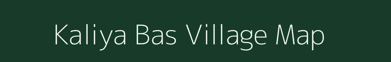 Kaliya Bas village map in Rajasthan