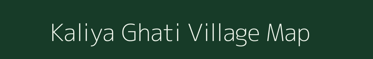 Kaliya Ghati village map in Rajasthan