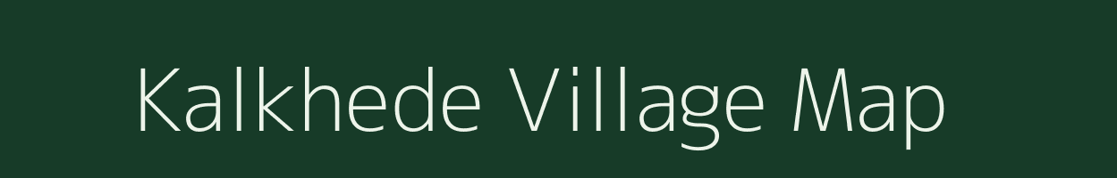 Kalkhede village map in Maharashtra