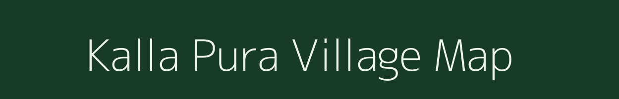 Kalla Pura village map in Karnataka