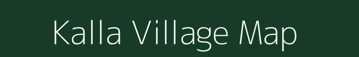Kalla village map in West Bengal