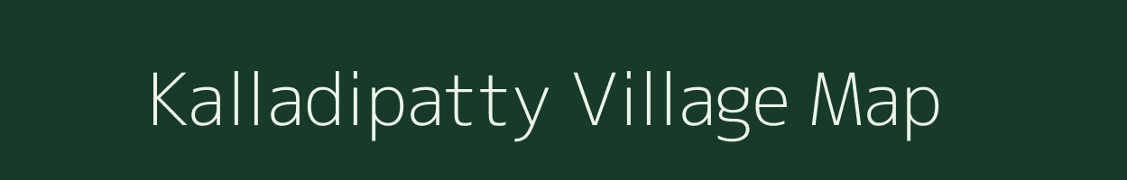 Kalladipatty village map in Tamil Nadu