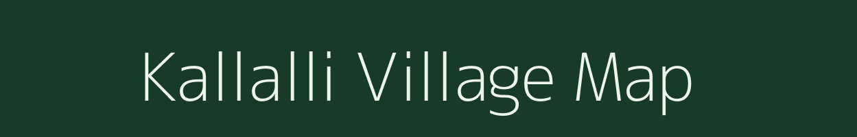 Kallalli village map in Karnataka