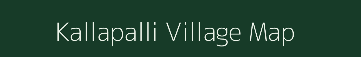 Kallapalli village map in Tamil Nadu