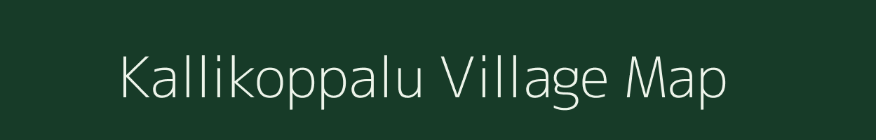 Kallikoppalu village map in Karnataka