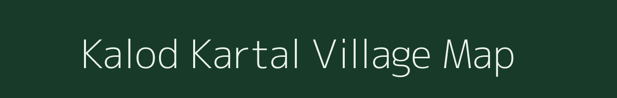 Kalod Kartal village map in Madhya Pradesh