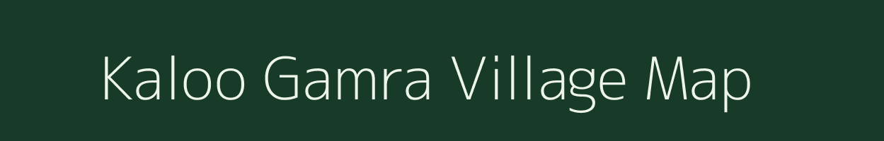 Kaloo Gamra village map in Rajasthan